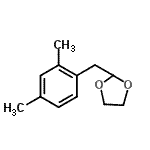 CAS 登录号：898759-33-6， 2-(2,4-二甲基苄基)-1,3-二氧戊环