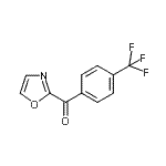 CAS#: 898759-66-5, 1,3-Oxazol-2-yl[4-(trifluoromethyl)phenyl]methanone