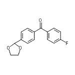 CAS#: 898760-14-0, [4-(1,3-Dioxolan-2-yl)phenyl](4-fluorophenyl)methanone
