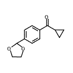 CAS#: 898760-84-4, Cyclopropyl[4-(1,3-dioxolan-2-yl)phenyl]methanone