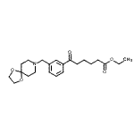 CAS#: 898762-64-6, Ethyl 6-[3-(1,4-dioxa-8-azaspiro[4.5]dec-8-ylmethyl)phenyl]-6-oxohexanoate