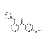 CAS#: 898762-89-5, [2-(2,5-Dihydro-1H-pyrrol-1-ylmethyl)phenyl](4-methoxyphenyl)methanone