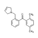 CAS#: 898763-26-3, [2-(2,5-Dihydro-1H-pyrrol-1-ylmethyl)phenyl](2,5-dimethylphenyl)methanone