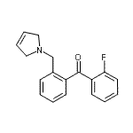 CAS#: 898763-50-3, [2-(2,5-Dihydro-1H-pyrrol-1-ylmethyl)phenyl](2-fluorophenyl)methanone