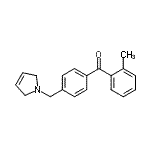 CAS#: 898763-71-8, [4-(2,5-Dihydro-1H-pyrrol-1-ylmethyl)phenyl](2-methylphenyl)methanone