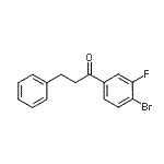 CAS#: 898764-36-8, 1-(4-Bromo-3-fluorophenyl)-3-phenyl-1-propanone