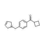 CAS#: 898764-83-5, Cyclobutyl[4-(2,5-dihydro-1H-pyrrol-1-ylmethyl)phenyl]methanone