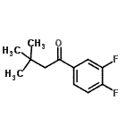 CAS 登录号：898764-96-0， 1-(3,4-二氟苯基)-3,3-二甲基-1-丁酮