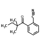 CAS 登录号：898765-10-1， 2-(2,2-二甲基丁酰基)苯甲腈