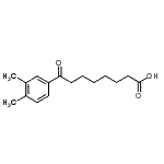 CAS#: 898765-12-3, 8-(3,4-Dimethylphenyl)-8-oxooctanoic acid