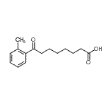CAS 登录号：898765-36-1， 8-(2-甲基苯基)-8-氧代辛酸