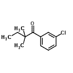 CAS#: 898765-40-7, 1-(3-Chlorophenyl)-2,2-dimethyl-1-butanone