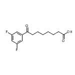 CAS#: 898765-85-0, 8-(3,5-Difluorophenyl)-8-oxooctanoic acid