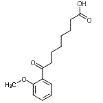 CAS#: 898766-01-3, 8-(2-Methoxyphenyl)-8-oxooctanoic acid