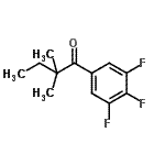 CAS#: 898766-08-0, 2,2-Dimethyl-1-(3,4,5-trifluorophenyl)-1-butanone