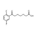 CAS#: 898766-37-5, 7-(2,5-Difluorophenyl)-7-oxoheptanoic acid