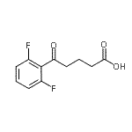 CAS 登录号：898766-43-3， 5-(2,6-二氟苯基)-5-氧代戊酸