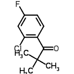 CAS#: 898766-45-5, 1-(2-Chloro-4-fluorophenyl)-2,2-dimethyl-1-propanone