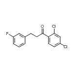 CAS#: 898767-59-4, 1-(2,4-Dichlorophenyl)-3-(3-fluorophenyl)-1-propanone