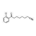 CAS 登录号：898767-82-3， 8-(2-氯苯基)-8-氧代辛烷腈