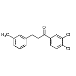 CAS 登录号：898768-10-0， 1-(3,4-二氯苯基)-3-(3-甲基苯基)-1-丙酮