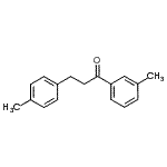 CAS 登录号：898768-45-1， 1-(3-甲基苯基)-3-(4-甲基苯基)-1-丙酮