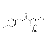 CAS 登录号：898768-87-1， 1-(3,5-二甲基苯基)-3-(4-甲基苯基)-1-丙酮