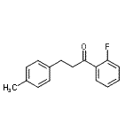 CAS 登录号：898768-97-3， 1-(2-氟苯基)-3-(4-甲基苯基)-1-丙酮