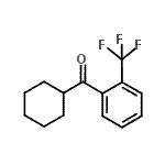 CAS 登录号：898769-30-7， 环己基[2-(三氟甲基)苯基]甲酮