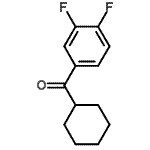 CAS 登录号：898769-56-7， 环己基-(3,4-二氟苯基)甲酮