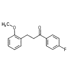 CAS#: 898769-95-4, 1-(4-Fluorophenyl)-3-(2-methoxyphenyl)-1-propanone