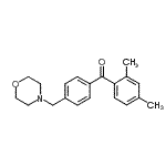 CAS#: 898770-05-3, (2,4-Dimethylphenyl)[4-(4-morpholinylmethyl)phenyl]methanone