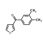 CAS#: 898771-09-0, (3,4-Dimethylphenyl)(3-thienyl)methanone