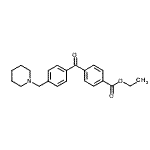 CAS#: 898771-20-5, Ethyl 4-[4-(1-piperidinylmethyl)benzoyl]benzoate