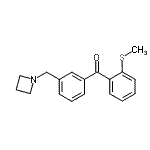 CAS#: 898771-53-4, [3-(1-Azetidinylmethyl)phenyl][2-(methylsulfanyl)phenyl]methanone