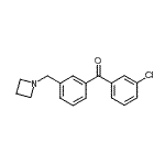 CAS#: 898771-61-4, [3-(1-Azetidinylmethyl)phenyl](3-chlorophenyl)methanone