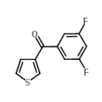 CAS#: 898771-64-7, (3,5-Difluorophenyl)(3-thienyl)methanone