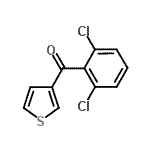 CAS#: 898771-68-1, (2,6-Dichlorophenyl)(3-thienyl)methanone