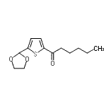 CAS 登录号：898771-88-5， 1-[5-(1,3-二氧戊环-2-基)-2-噻吩基]-1-己酮