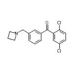 CAS#: 898772-12-8, [3-(1-Azetidinylmethyl)phenyl](2,5-dichlorophenyl)methanone