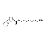 CAS#: 898772-26-4, Octyl 5-(1,3-dioxolan-2-yl)-2-thiophenecarboxylate
