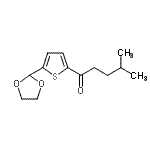 CAS#: 898772-94-6, 1-[5-(1,3-Dioxolan-2-yl)-2-thienyl]-4-methyl-1-pentanone