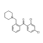 CAS#: 898773-67-6, (2,4-Dichlorophenyl)[2-(1-piperidinylmethyl)phenyl]methanone