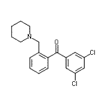 CAS#: 898773-73-4, (3,5-Dichlorophenyl)[2-(1-piperidinylmethyl)phenyl]methanone