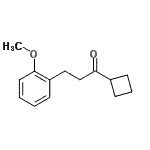 CAS#: 898774-28-2, 1-Cyclobutyl-3-(2-methoxyphenyl)-1-propanone