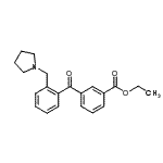 CAS#: 898774-32-8, Ethyl 3-[2-(1-pyrrolidinylmethyl)benzoyl]benzoate