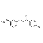 CAS#: 898774-66-8, 1-(4-Bromophenyl)-3-(3-methoxyphenyl)-1-propanone