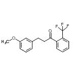 CAS#: 898774-96-4, 3-(3-Methoxyphenyl)-1-[2-(trifluoromethyl)phenyl]-1-propanone