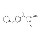 CAS#: 898775-14-9, (3,5-Dimethylphenyl)[4-(1-piperidinylmethyl)phenyl]methanone