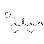 CAS 登录号：898775-48-9， [2-(1-氮杂环丁基甲基)苯基](3-甲基苯基)甲酮